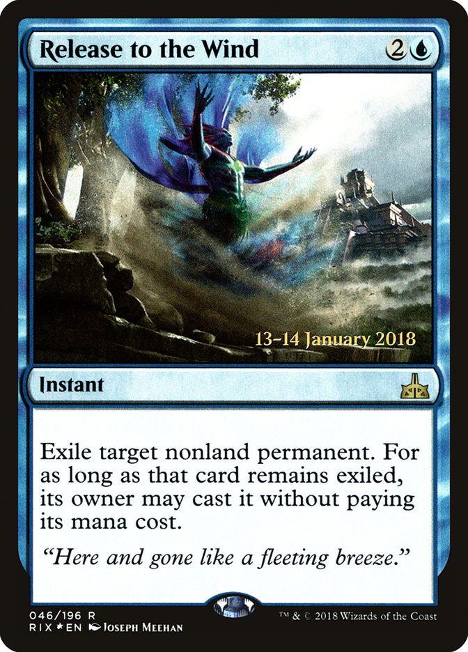 Release to the Wind [Rivals of Ixalan Prerelease Promos] | Local Legends