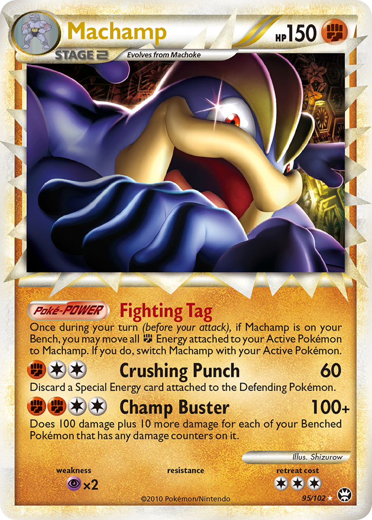 Machamp (95/102) [HeartGold & SoulSilver: Triumphant] | Golgari Games