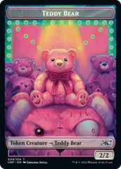 Teddy Bear // Storm Crow Double-sided Token [Unfinity Tokens] | Golgari Games