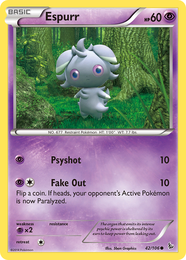 Espurr (42/106) [XY: Flashfire] | Golgari Games