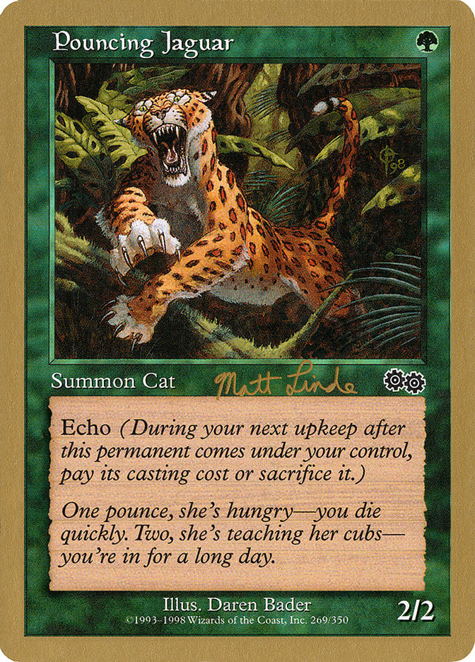 Pouncing Jaguar (Matt Linde) [World Championship Decks 1999] | Local Legends