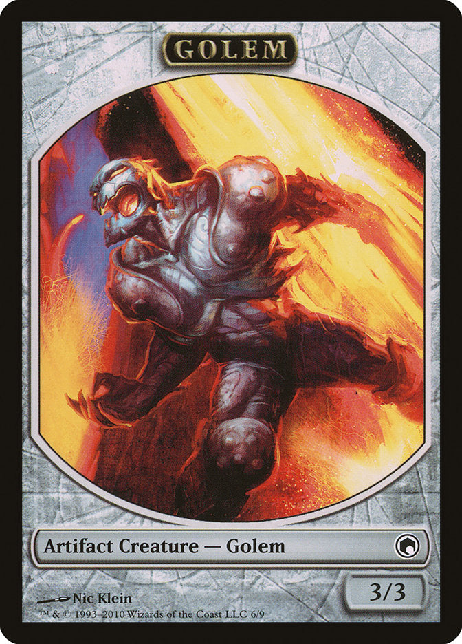 Golem Token [Scars of Mirrodin Tokens] | Golgari Games