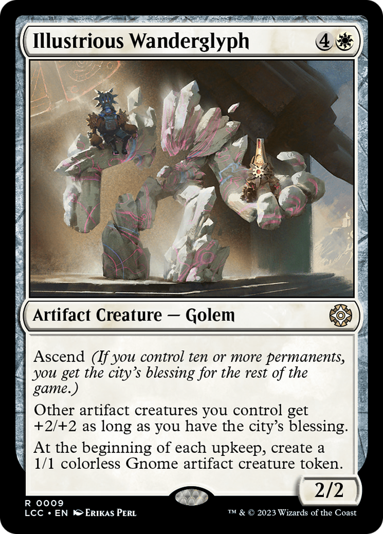 Illustrious Wanderglyph [The Lost Caverns of Ixalan Commander] | Local Legends