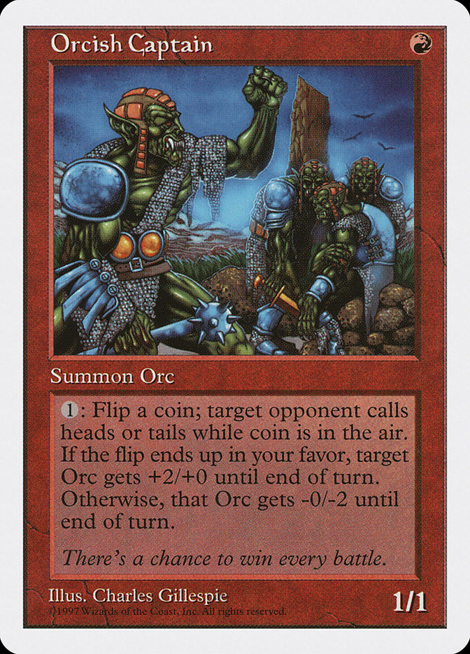 Orcish Captain [Fifth Edition] | Local Legends