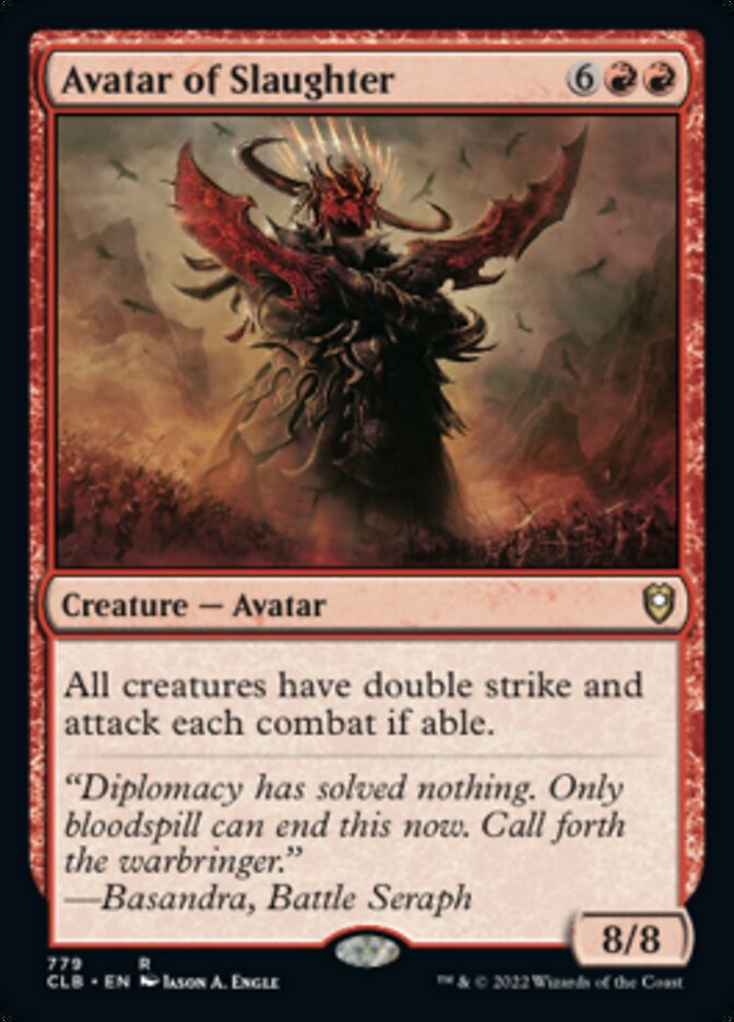 Avatar of Slaughter [Commander Legends: Battle for Baldur's Gate] | Local Legends