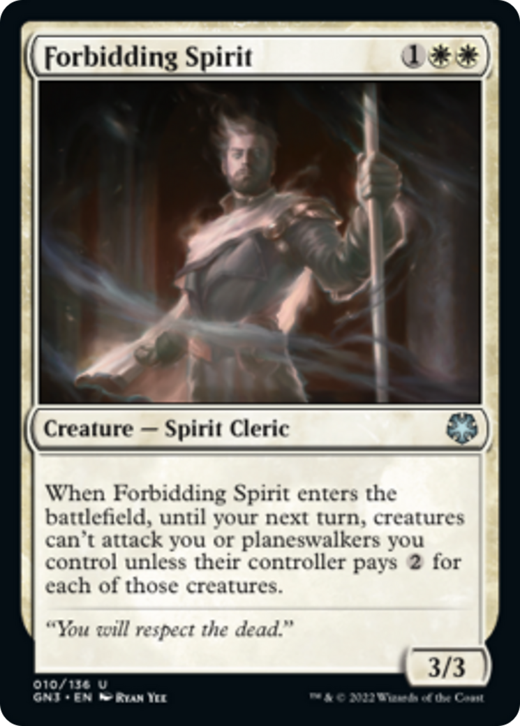 Forbidding Spirit [Game Night: Free-for-All] | Golgari Games