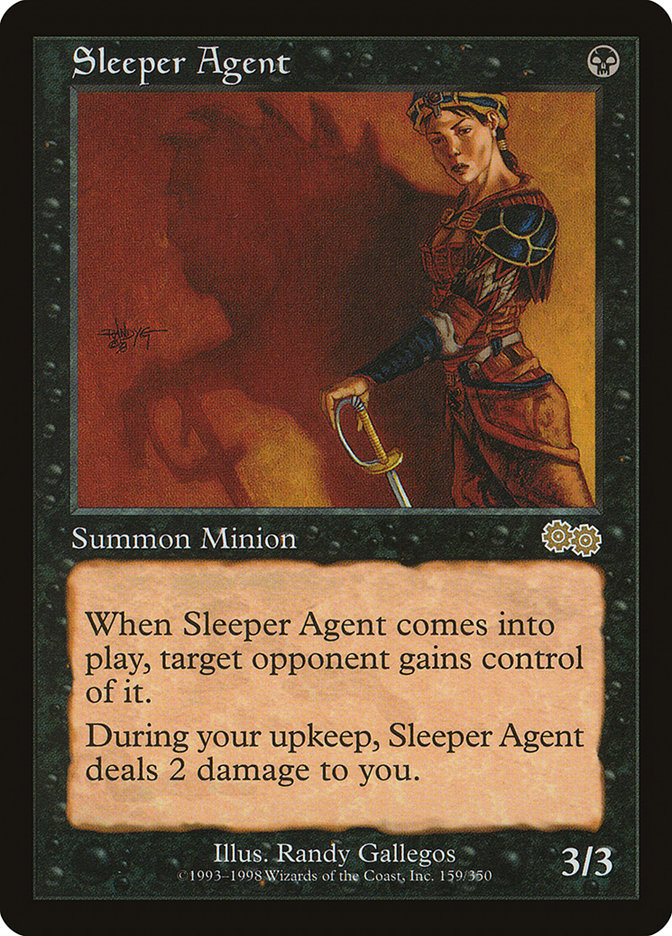 Sleeper Agent [Urza's Saga] | Golgari Games