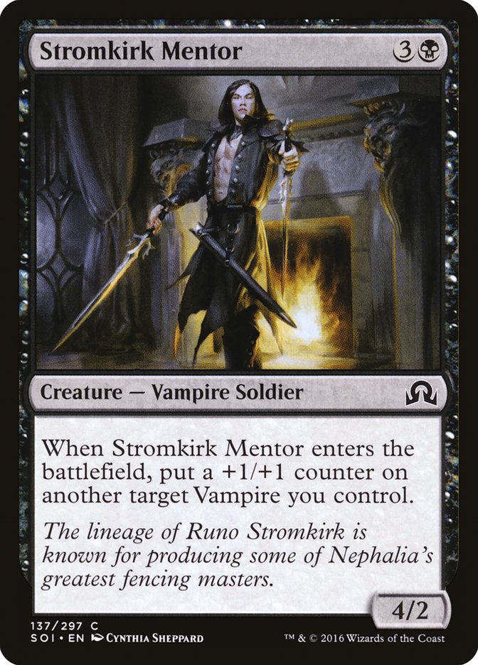 Stromkirk Mentor [Shadows over Innistrad] | Golgari Games