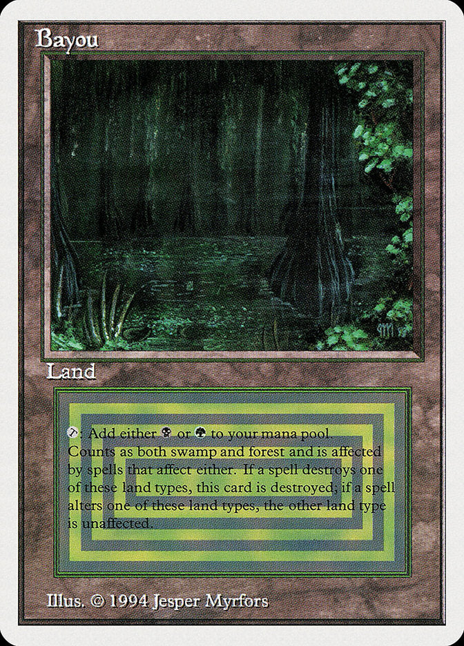 Bayou [Summer Magic / Edgar] | Golgari Games