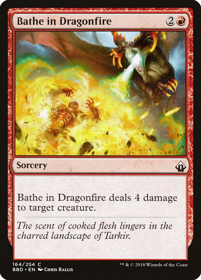 Bathe in Dragonfire [Battlebond] | Golgari Games