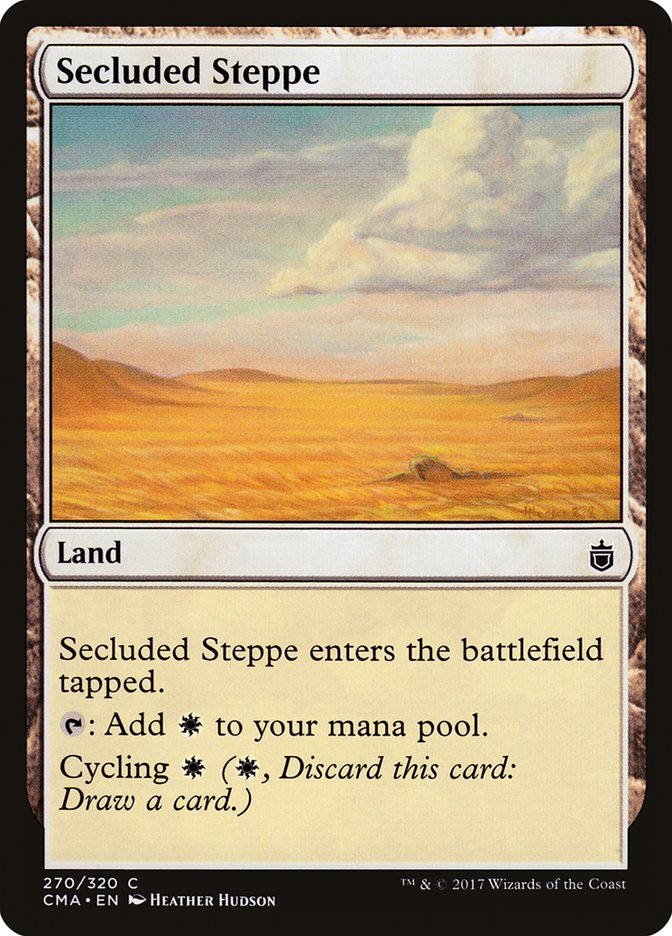 Secluded Steppe [Commander Anthology] | Golgari Games