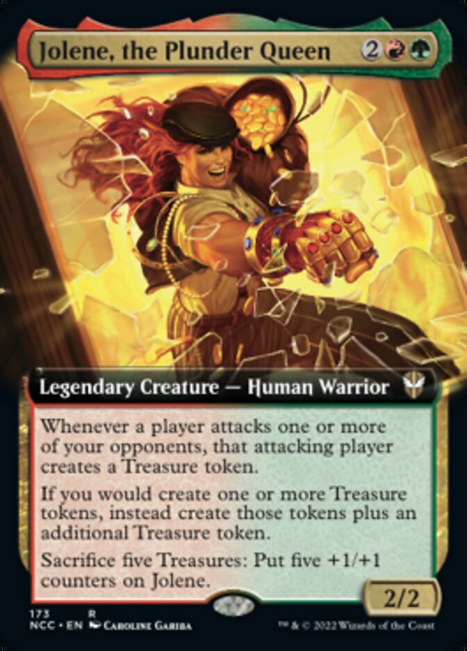 Jolene, the Plunder Queen (Extended Art) [Streets of New Capenna Commander] | Local Legends