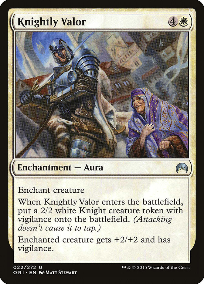 Knightly Valor [Magic Origins] | Local Legends