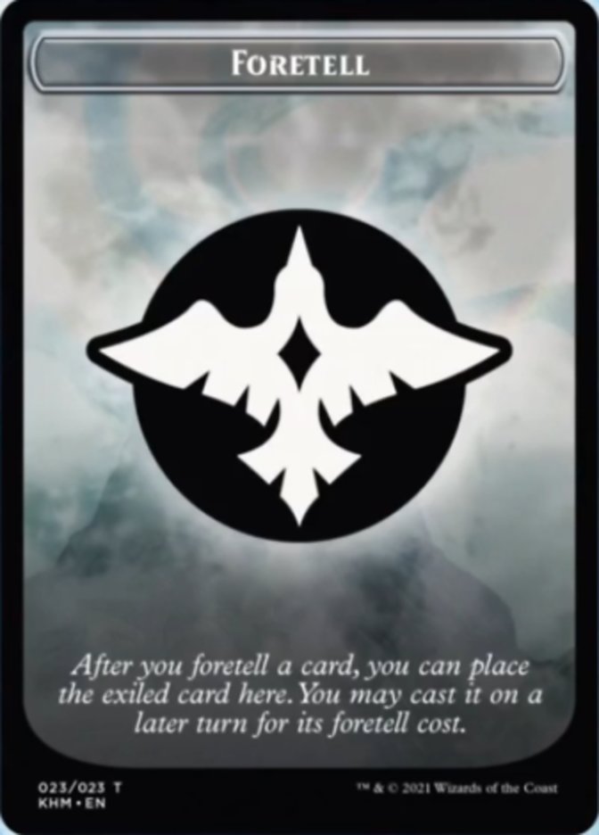 Foretell [Kaldheim Tokens] | Local Legends
