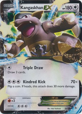 Kangaskhan EX (78/106) (Jumbo Card) [XY: Flashfire] | Golgari Games