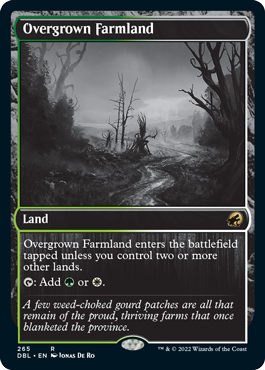 Overgrown Farmland [Innistrad: Double Feature] | Golgari Games