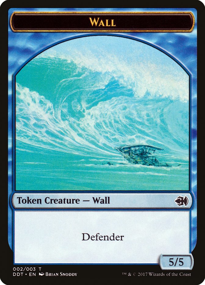 Wall Token [Duel Decks: Merfolk vs. Goblins Tokens] | Golgari Games