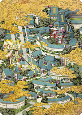 Plains 2 Art Card [Kamigawa: Neon Dynasty Art Series] | Local Legends