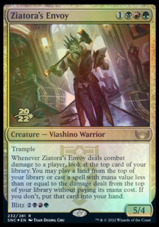 Ziatora's Envoy [Streets of New Capenna Prerelease Promos] | Golgari Games