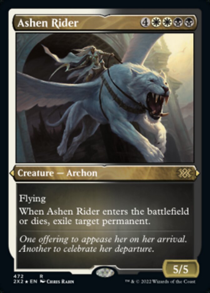 Ashen Rider (Foil Etched) [Double Masters 2022] | Golgari Games