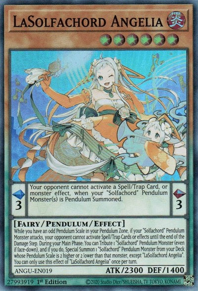 LaSolfachord Angelia (Super Rare) [ANGU-EN019] Super Rare | Golgari Games