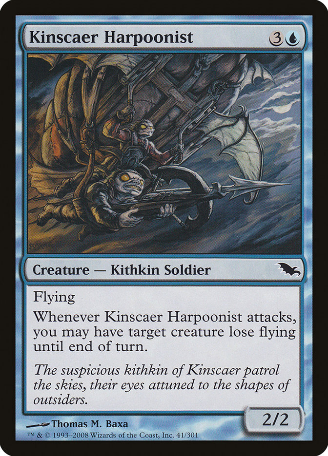 Kinscaer Harpoonist [Shadowmoor] | Golgari Games