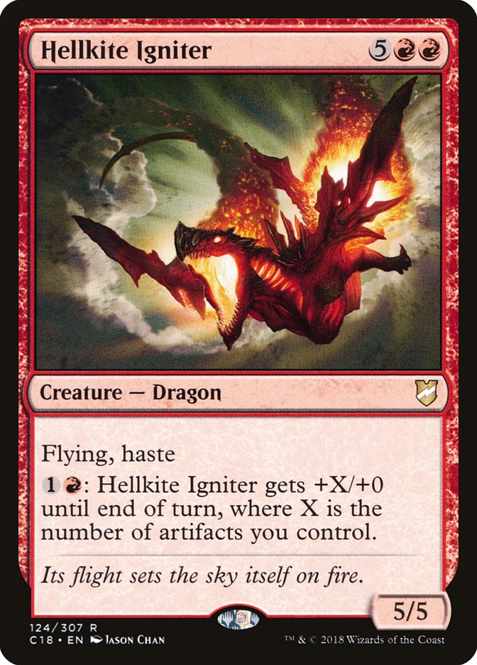 Hellkite Igniter [Commander 2018] | Local Legends
