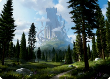 Forest (278) Art Card [Dungeons & Dragons: Adventures in the Forgotten Realms Art Series] | Local Legends