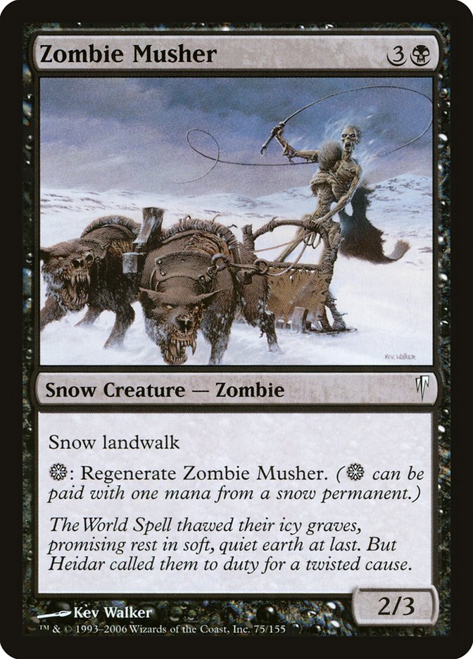 Zombie Musher [Coldsnap] | Golgari Games