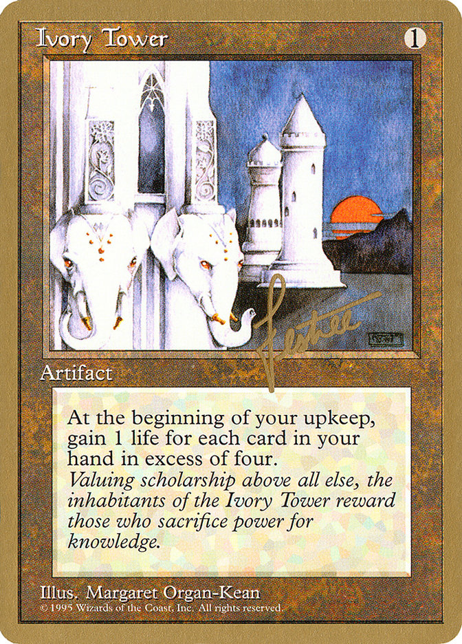 Ivory Tower (Bertrand Lestree) [Pro Tour Collector Set] | Local Legends