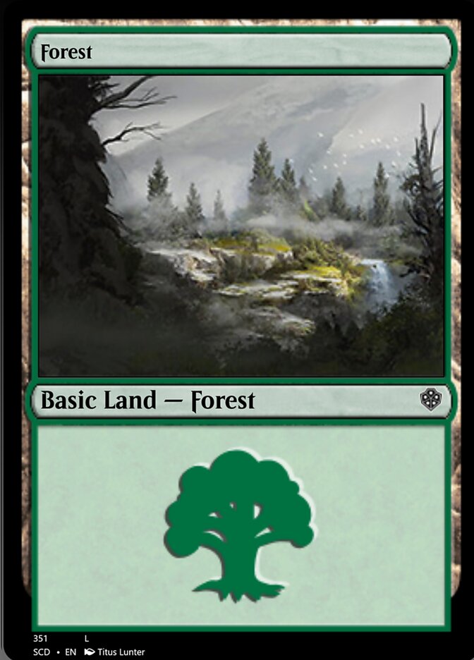 Forest (351) [Starter Commander Decks] | Local Legends