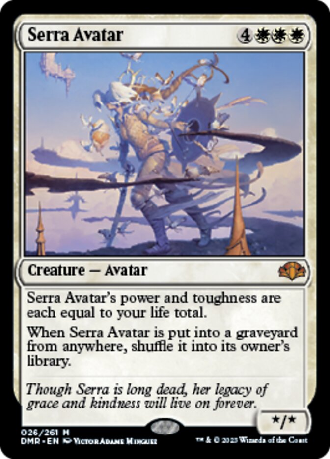 Serra Avatar [Dominaria Remastered] | Local Legends