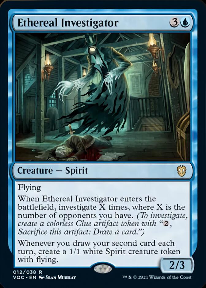 Ethereal Investigator [Innistrad: Crimson Vow Commander] | Golgari Games