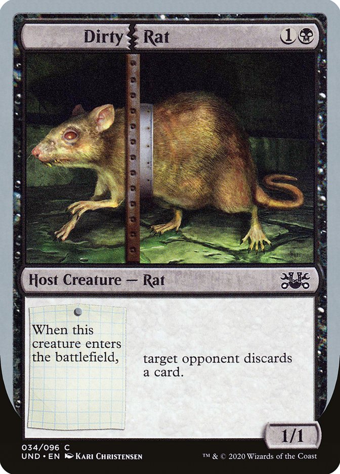 Dirty Rat [Unsanctioned] | Golgari Games