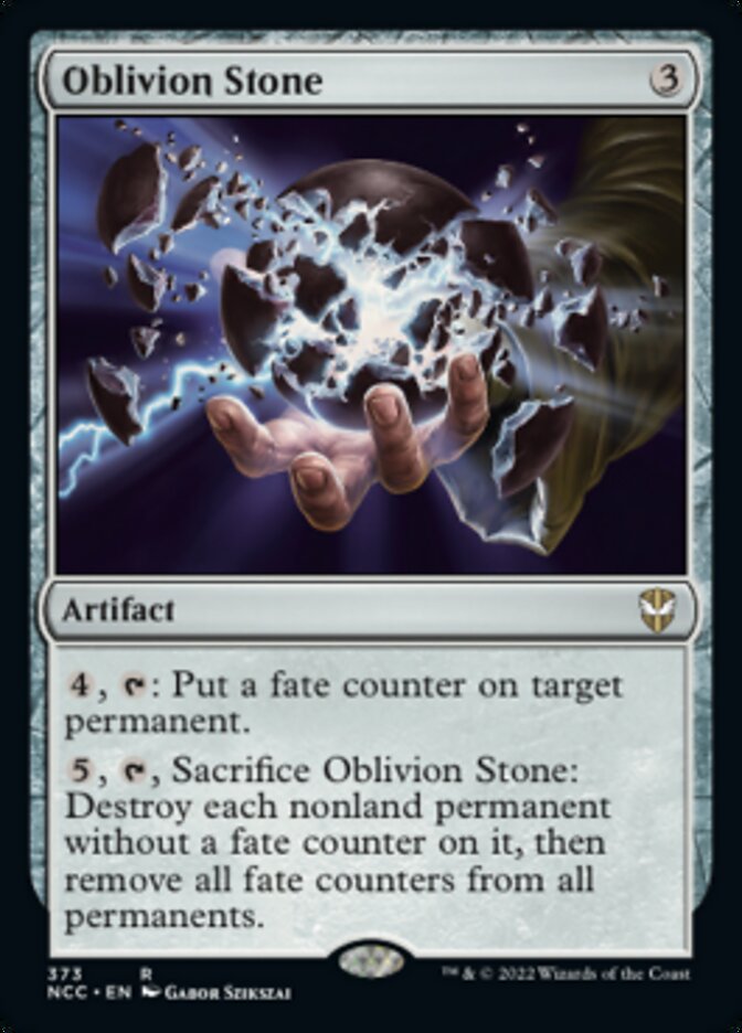 Oblivion Stone [Streets of New Capenna Commander] | Local Legends