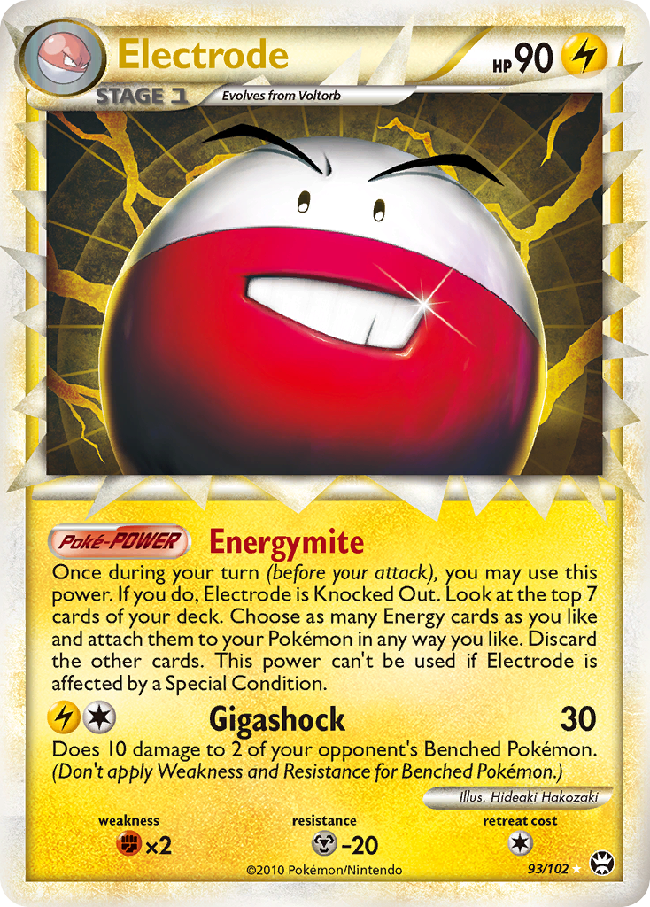 Electrode (93/102) [HeartGold & SoulSilver: Triumphant] | Golgari Games