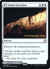 Ondu Inversion // Ondu Skyruins [Zendikar Rising Prerelease Promos] | Local Legends