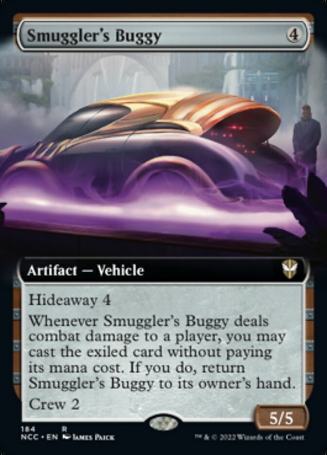 Smuggler's Buggy (Extended Art) [Streets of New Capenna Commander] | Golgari Games