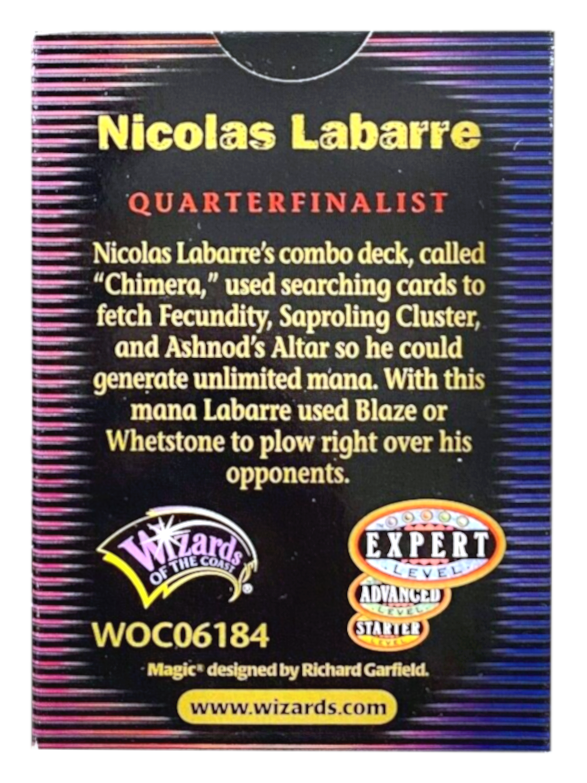2000 World Championship Deck (Nicolas Labarre) | Local Legends