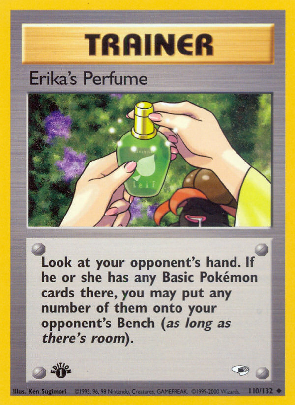 Erika's Perfume (110/132) [Gym Heroes 1st Edition] | Golgari Games