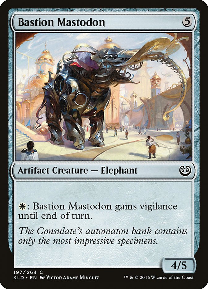 Bastion Mastodon [Kaladesh] | Golgari Games