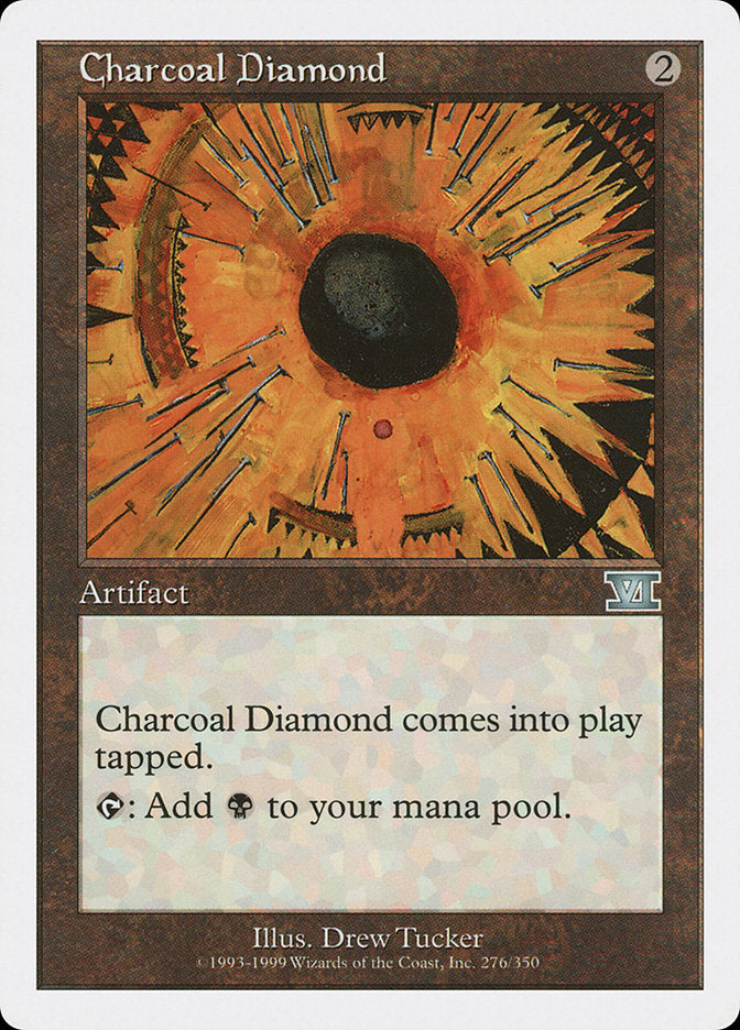 Charcoal Diamond [Classic Sixth Edition] | Golgari Games