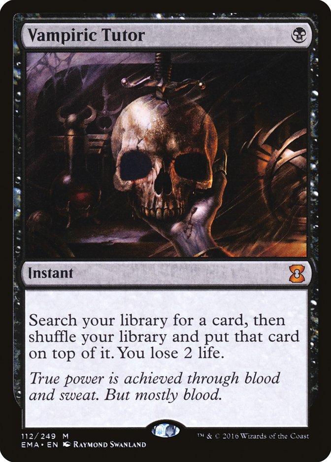 Vampiric Tutor [Eternal Masters] | Local Legends