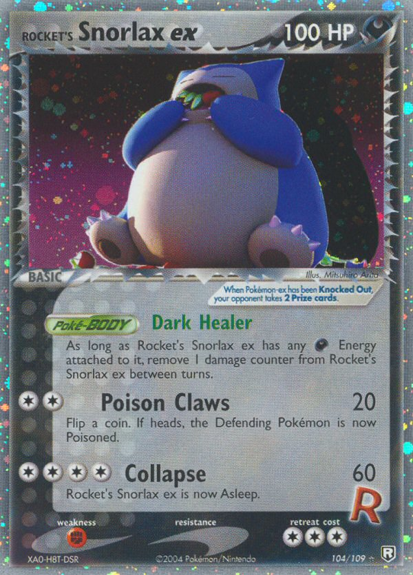 Rocket's Snorlax ex (104/109) [EX: Team Rocket Returns] | Golgari Games