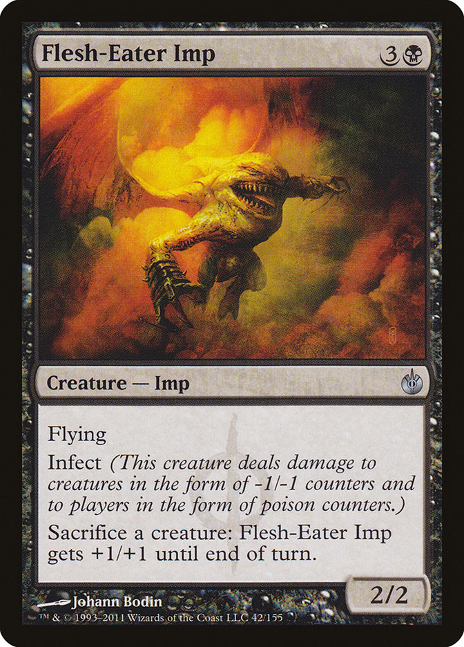 Flesh-Eater Imp [Mirrodin Besieged] | Golgari Games