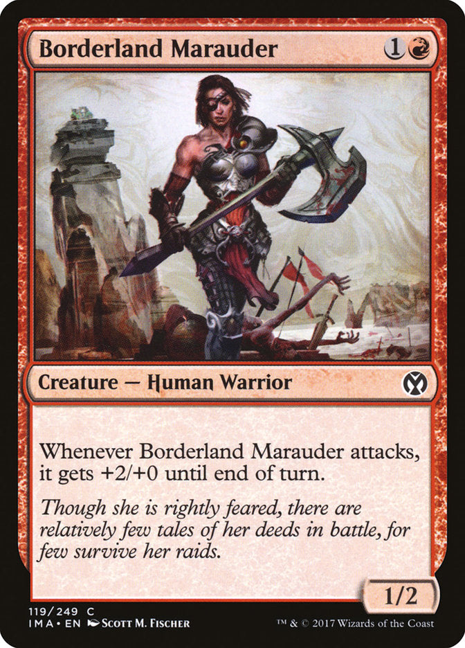 Borderland Marauder [Iconic Masters] | Golgari Games