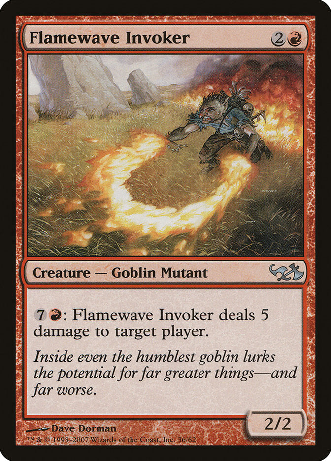 Flamewave Invoker [Duel Decks: Elves vs. Goblins] | Golgari Games