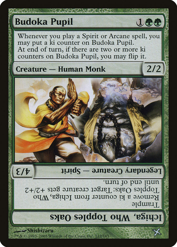 Budoka Pupil // Ichiga, Who Topples Oaks [Betrayers of Kamigawa] | Golgari Games