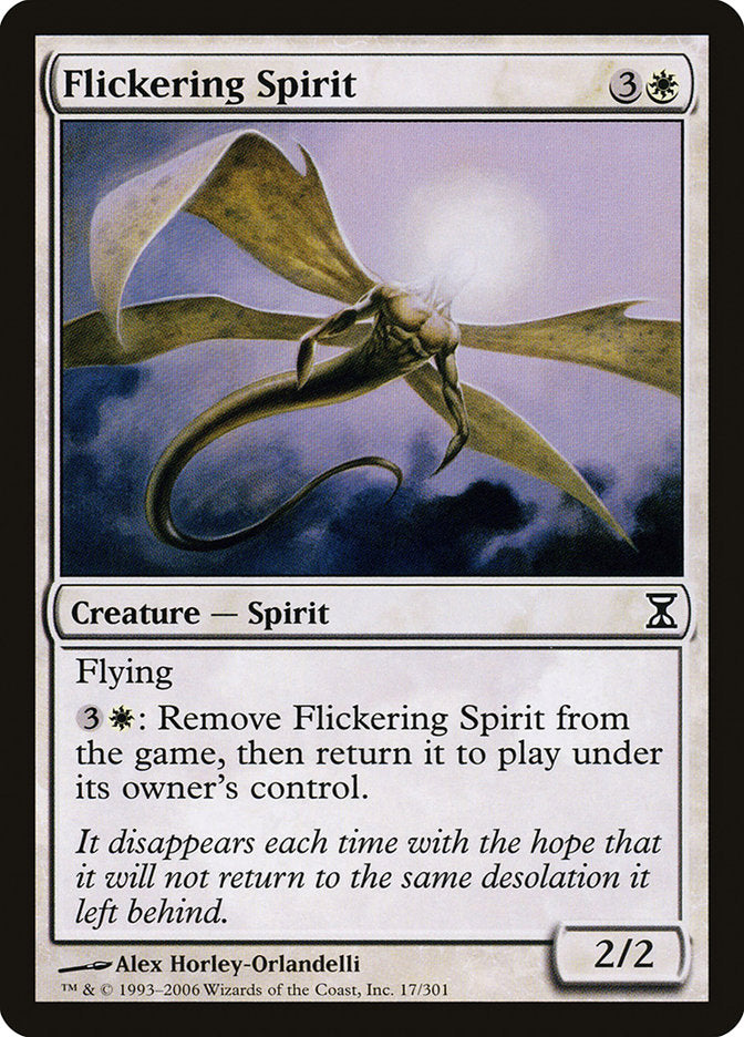 Flickering Spirit [Time Spiral] | Golgari Games