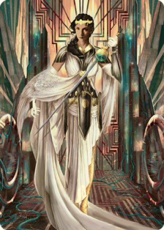 Elspeth Resplendent 2 Art Card [Streets of New Capenna Art Series] | Golgari Games